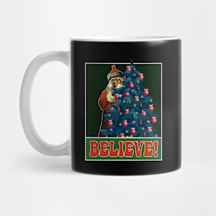 Santa Funny Jokes Christmas Believe Xmas Mug